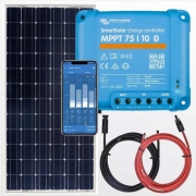 Panel słoneczny 185W z regulatorem MPPT SmartSolar 10A