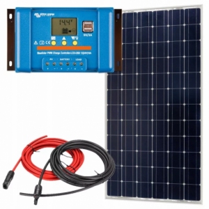 Zestaw solarny na łódź 185W z regulatorem PWM