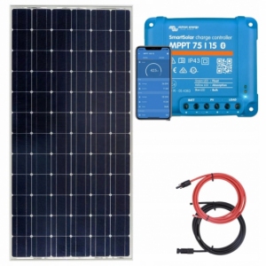 Zestaw solarny 185W z regulatorem MPPT