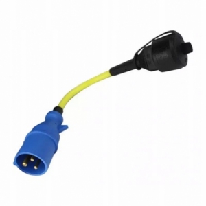 Adapter Cord 16A/250V CEE/Schuko