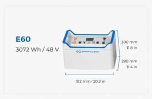 Akumulator Bateria Litowo-Żelazowo-Fosforanowa (LiFePO4) ePropulsion E E60